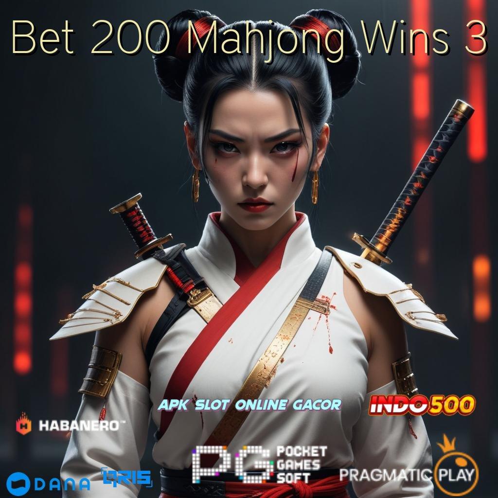 Bet 200 Mahjong Wins 3