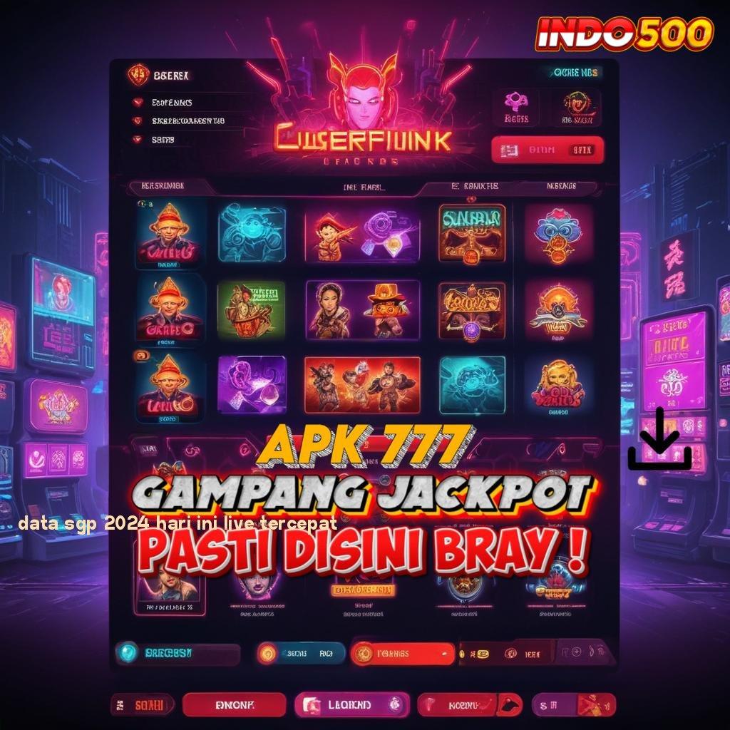 DATA SGP 2024 HARI INI LIVE TERCEPAT ➜ jackpot keberuntungan