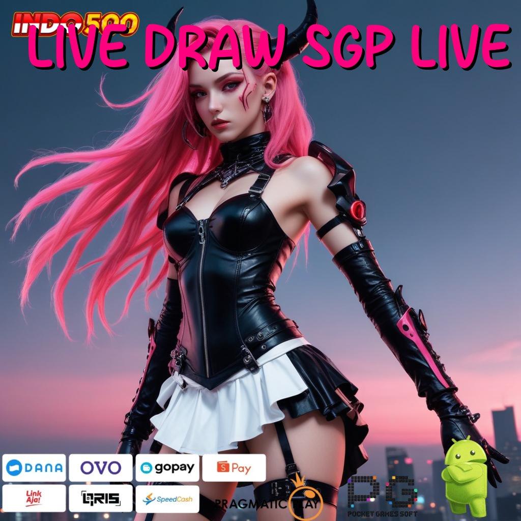 LIVE DRAW SGP LIVE fitur baru dari slot injector dengan bonus besar