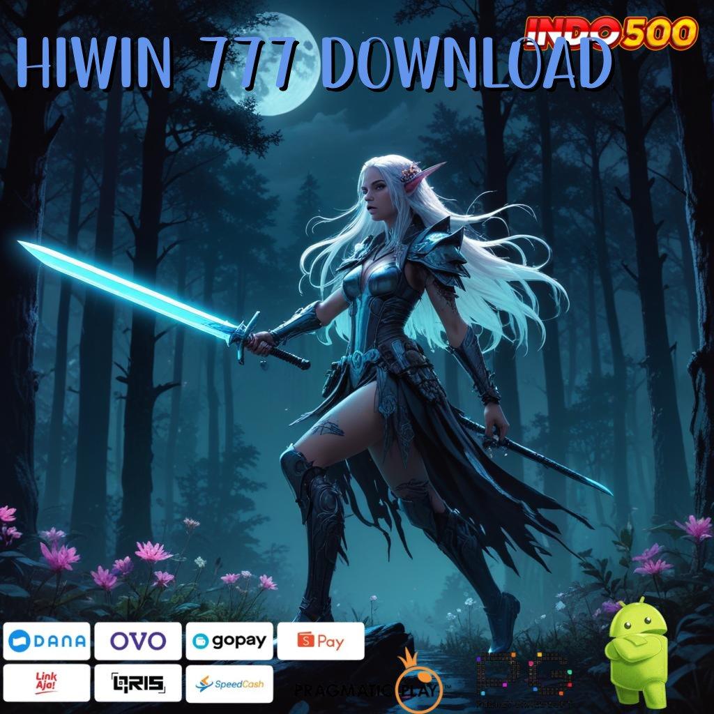 HIWIN 777 DOWNLOAD Aplikasi Spin Dengan RTP Unggul