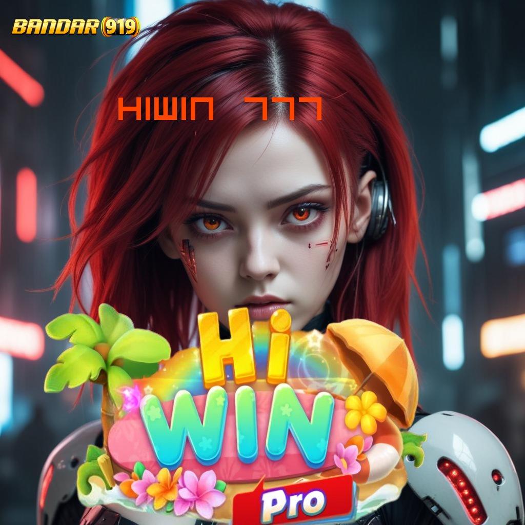 HIWIN 777 ✅ promo code di jamin winpasti menang