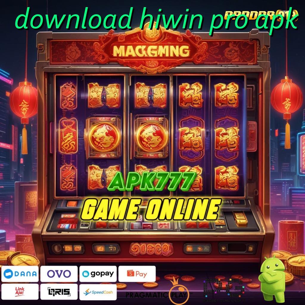 DOWNLOAD HIWIN PRO APK @ Garansi Untung Tanpa Kerugian Modal Minimal