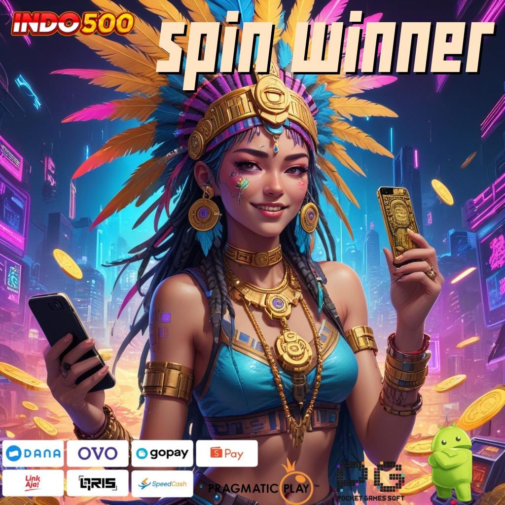 SPIN WINNER teknologi jembatan digital penghubung virtual ruang interaksi kecepatan