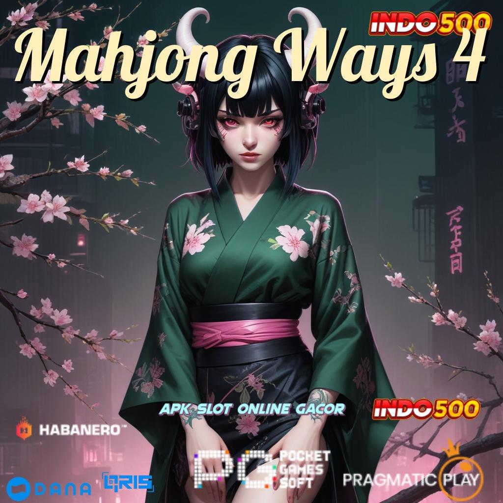 Mahjong Ways 4