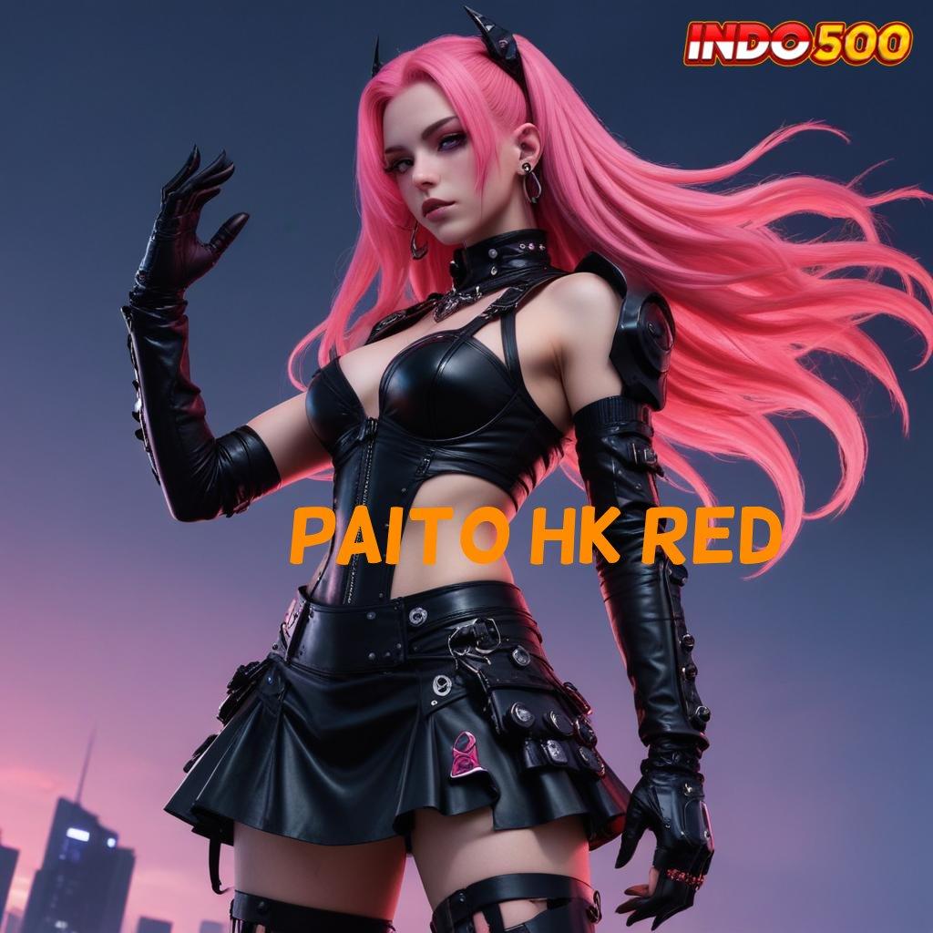 PAITO HK RED landmark digital untuk game dengan pola menang