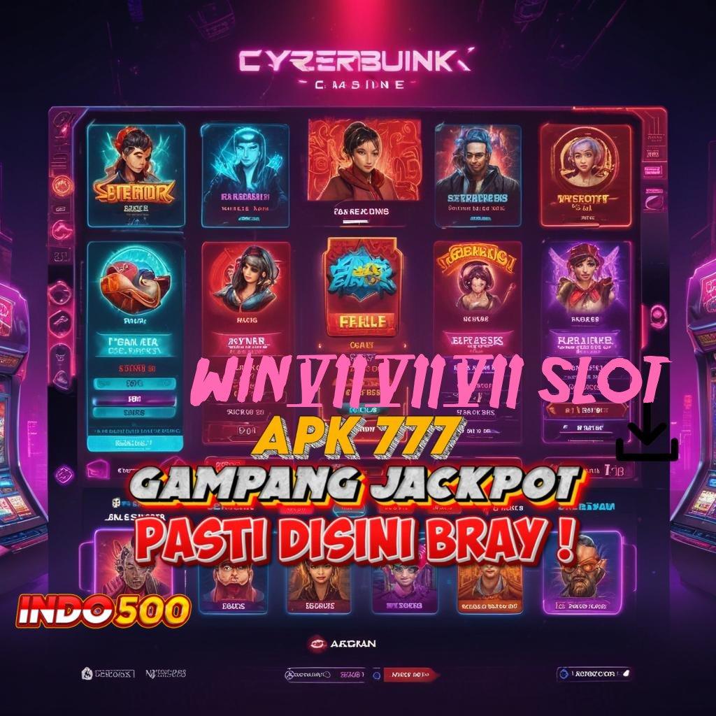 WIN777 SLOT baru spesial prioritas permainan manjur dalam jalan cepat