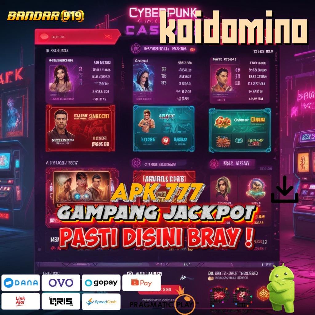 KOIDOMINO : penghubung informasi kecepatan teknologi pengantar digital tempat terhubung