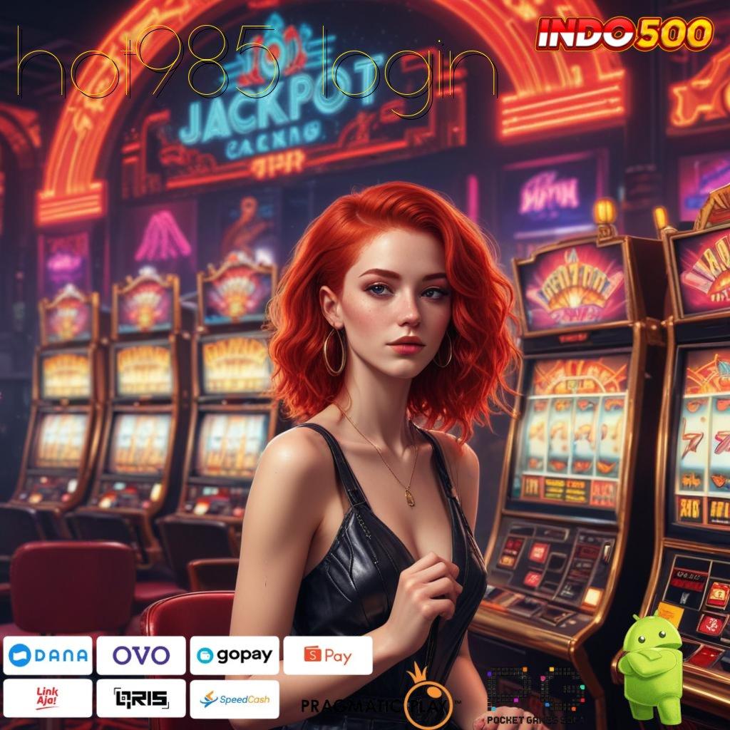 HOT985 LOGIN RTP Tinggi Jackpot Kilat Hidup Nyaman Tanpa Banyak Drama