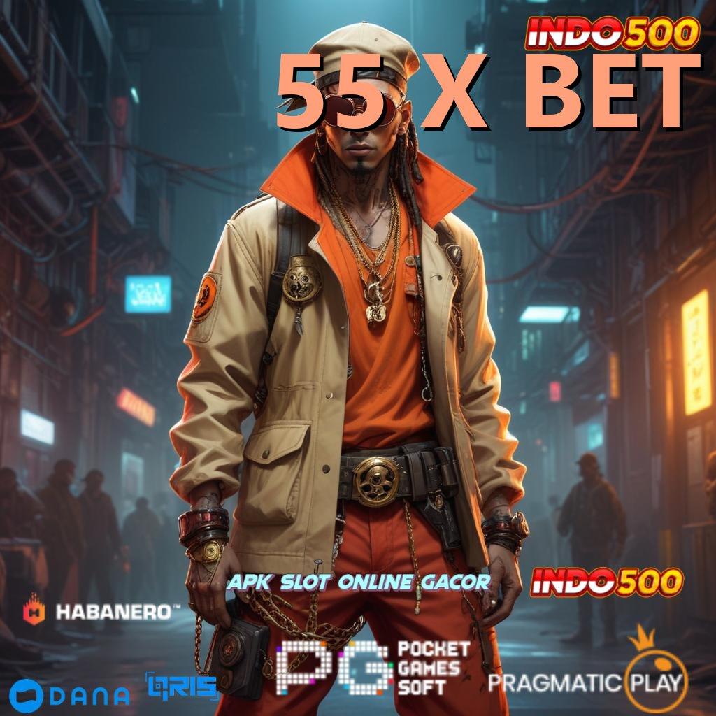 55 X BET > memimpin perlombaan yakin menang mutlak