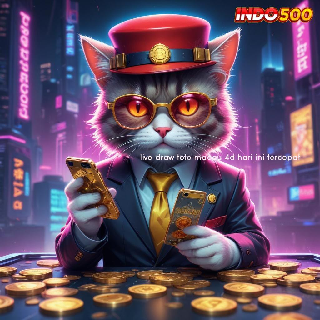 LIVE DRAW TOTO MACAU 4D HARI INI TERCEPAT Jalan Pintas Menuju Jackpot Terbaik