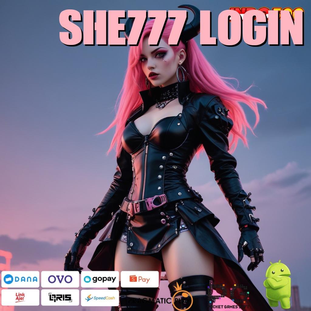 SHE777 LOGIN spin peluang pasti dapat keuntungan